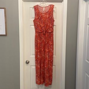 Nursing Maxi Dress with Pockets